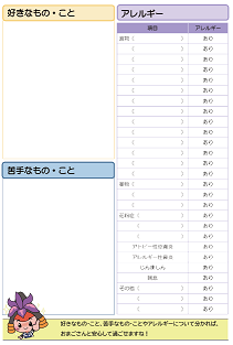 アレルギー等