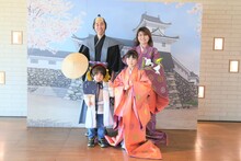 着装体験の様子