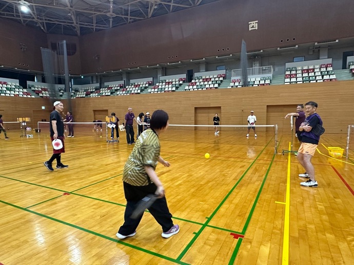 ピックルボールの写真