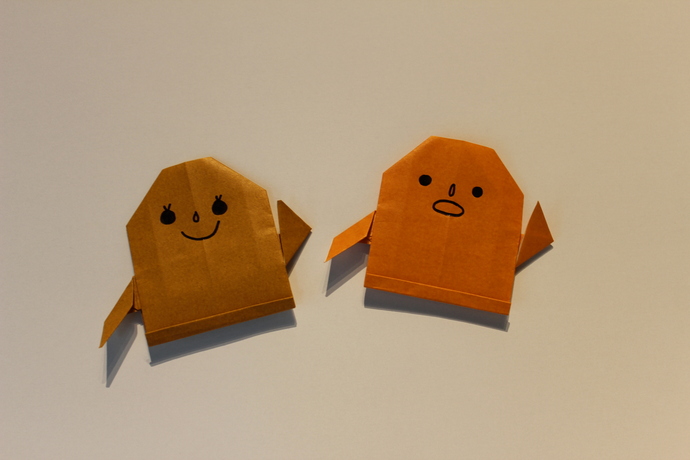 折り紙「はにわ」の画像