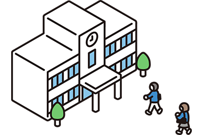 学校のイラスト