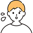 困る男性のイラスト