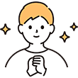 希望する男性のイラスト