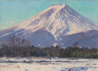 和田英作　富士山　1944年