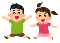 はしるこども