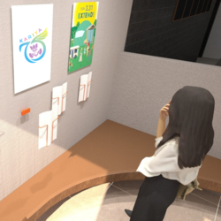 ディスプレイウォールパース