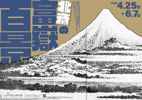 北斎の富嶽百景ポスターイメージ