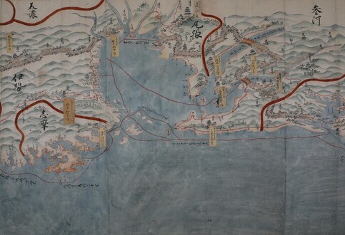 江戸より長崎・五島まで海路図