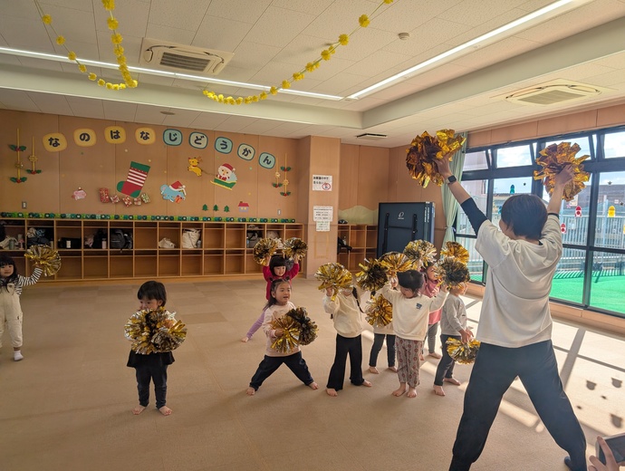 写真：親子キッズチアの様子
