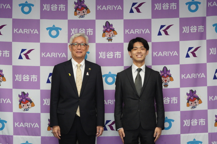 JICA海外協力隊員の帰国に伴う表敬訪問