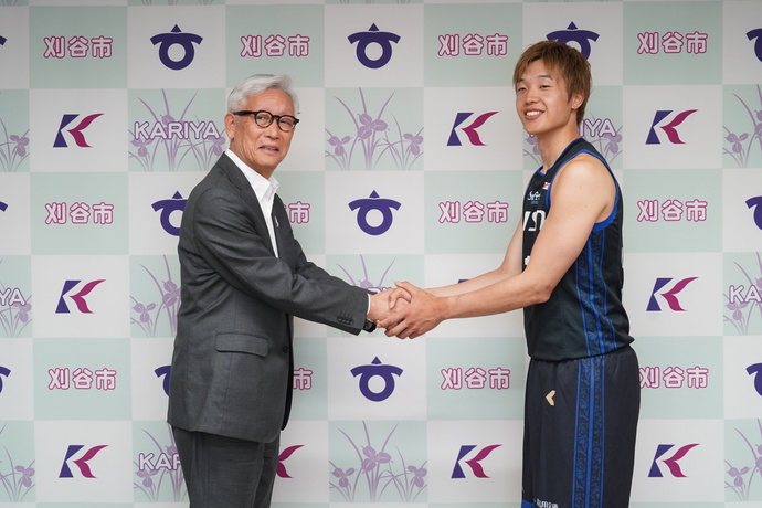 シーホース三河表敬訪問