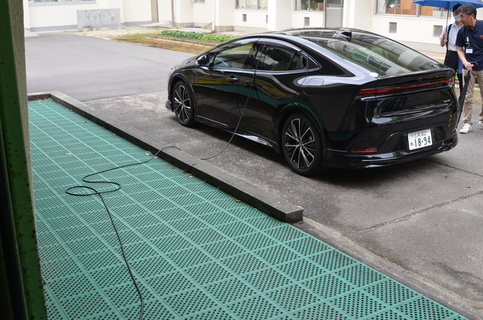 電動車給電訓練