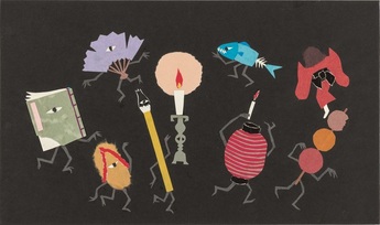 『くずかごおばけ』（1975年、童心社）原画